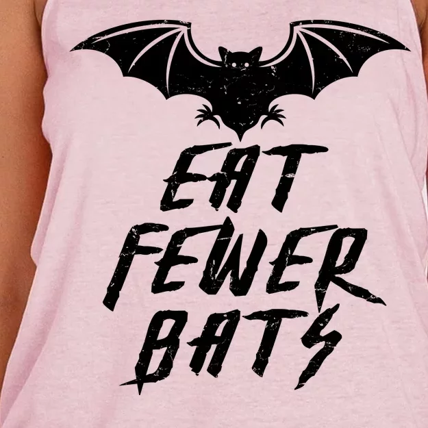 Eat Fewer Bats Women's Knotted Racerback Tank