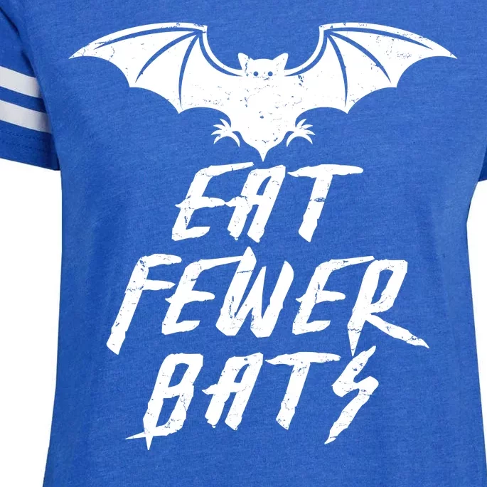 Eat Fewer Bats Enza Ladies Jersey Football T-Shirt