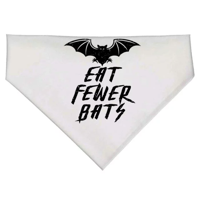 Eat Fewer Bats USA-Made Doggie Bandana