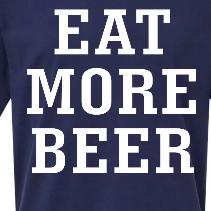 Eat More Beer Sueded Cloud Jersey T-Shirt