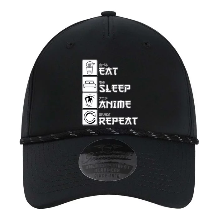 Eat Sleep Anime Repeat Performance The Dyno Cap