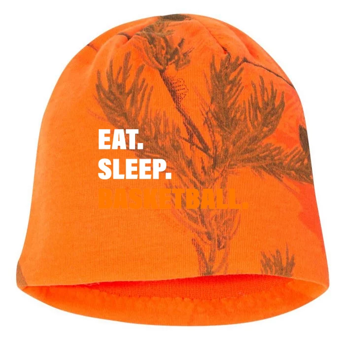 Eat Sleep Basketball Kati - Camo Knit Beanie