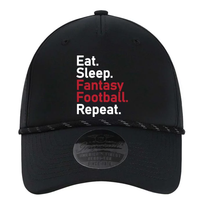 Eat Sleep Fantasy Football Repeat Performance The Dyno Cap