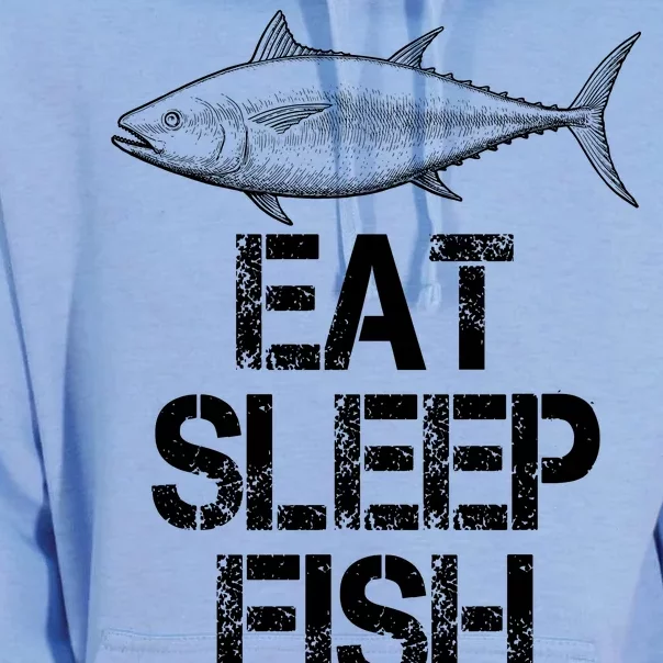 Eat Sleep Fish Fishing Fanatic Unisex Surf Hoodie