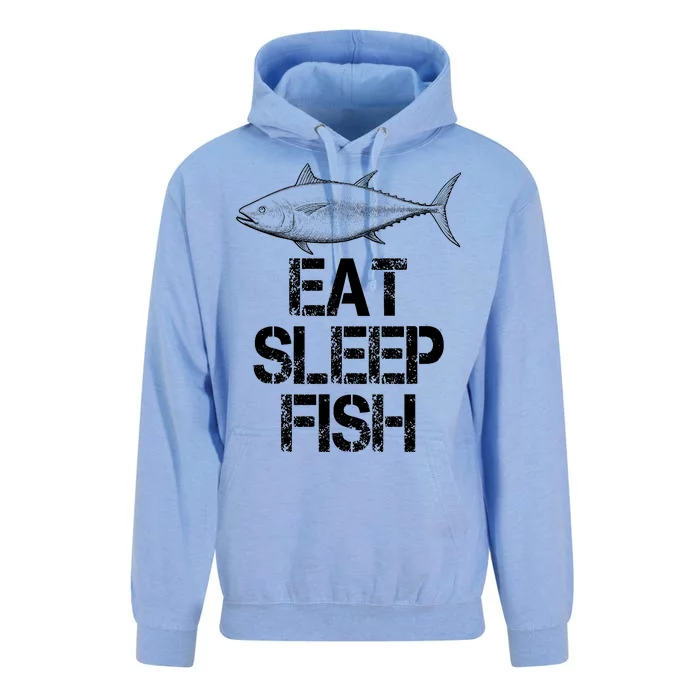 Eat Sleep Fish Fishing Fanatic Unisex Surf Hoodie