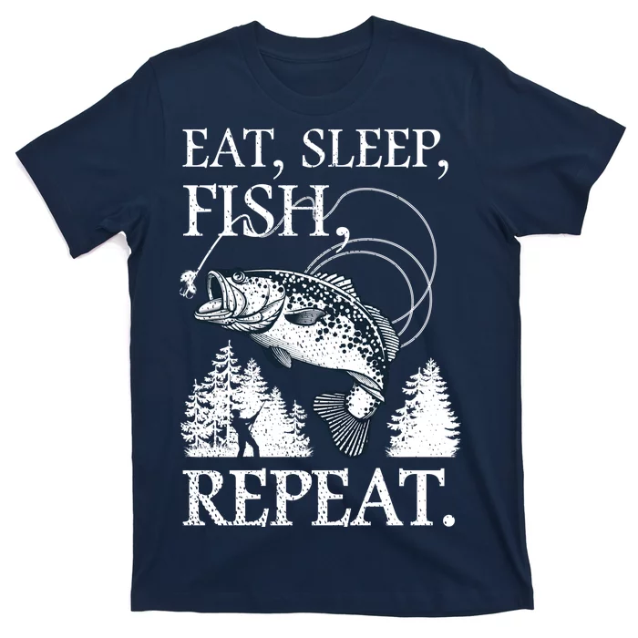 EAT SLEEP FISH BEST FISHING DESIGN' Men's Premium T-Shirt | Spreadshirt