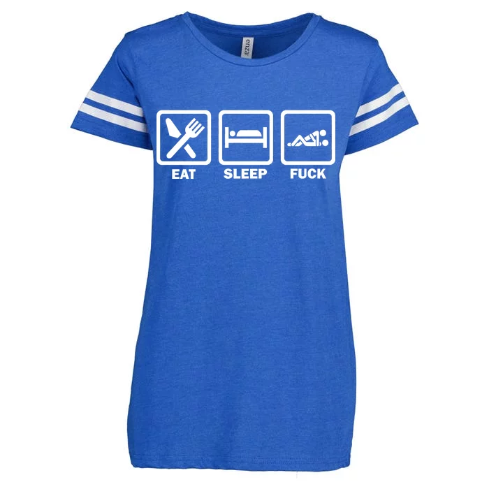 Eat Sleep Fuck Enza Ladies Jersey Football T-Shirt