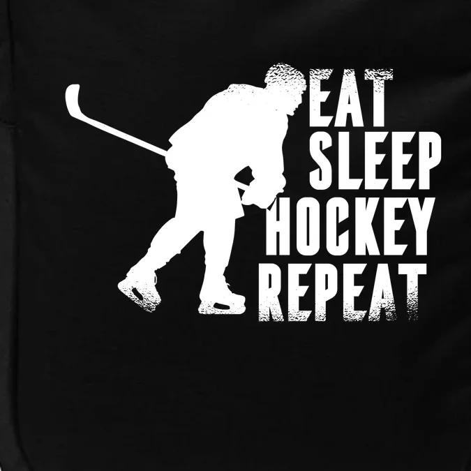 Eat Sleep Hockey Repeat Impact Tech Backpack