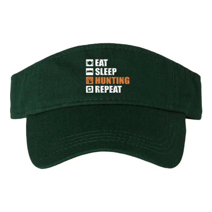 Eat Sleep Hunt Repeat Valucap Bio-Washed Visor