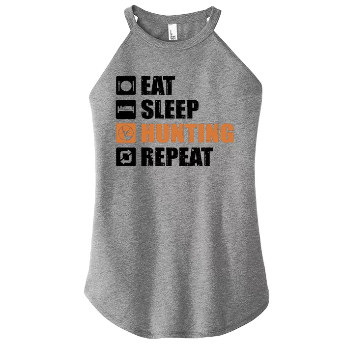 Eat Sleep Hunt Repeat Women’s Perfect Tri Rocker Tank