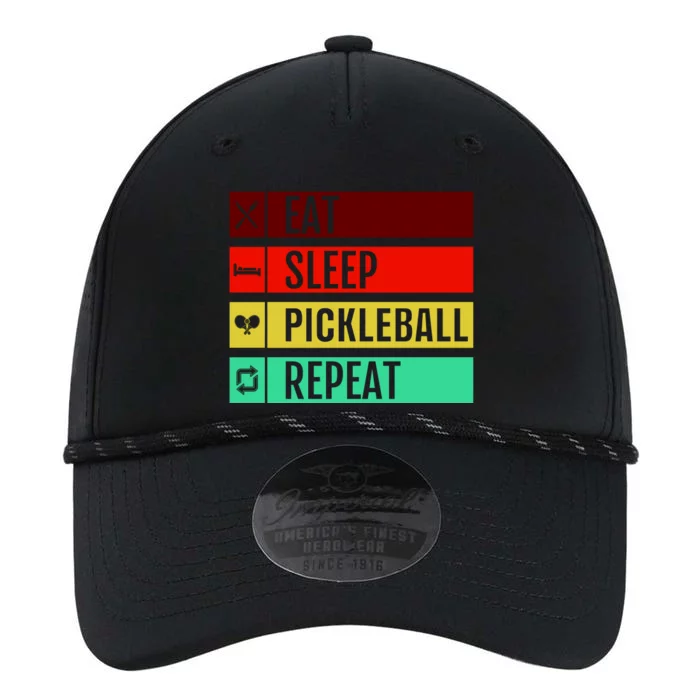 Eat Sleep Pickleball Repeat Performance The Dyno Cap