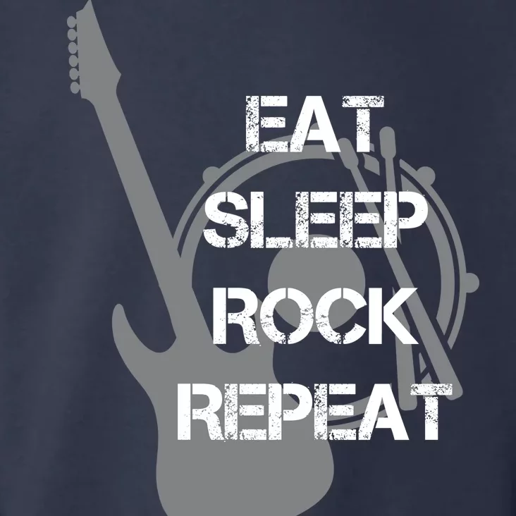 Eat Sleep Rock Repeat Toddler Hoodie