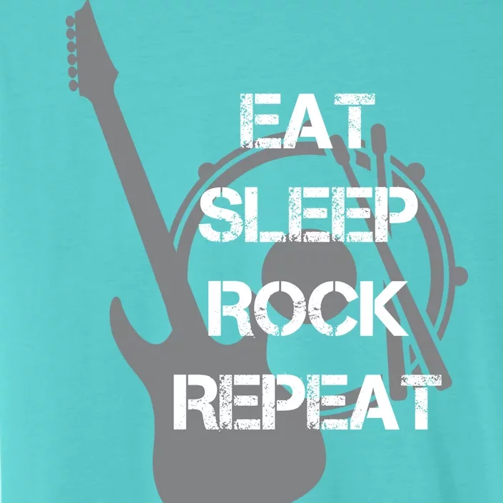 Eat Sleep Rock Repeat ChromaSoft Performance T-Shirt