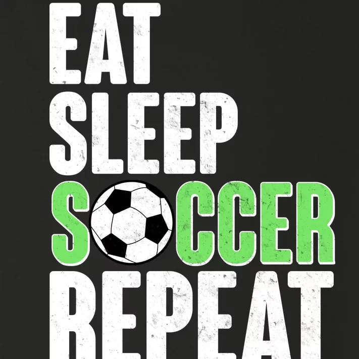 Eat Sleep Soccer Repeat Toddler Long Sleeve Shirt