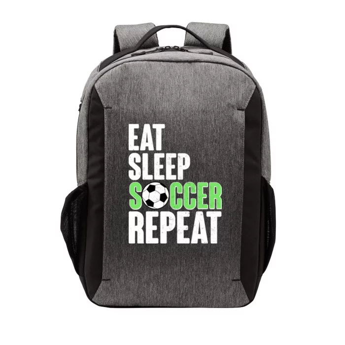 Eat Sleep Soccer Repeat Vector Backpack