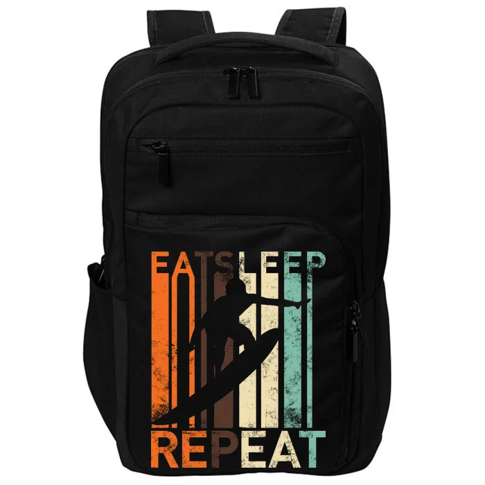 Eat Sleep Surf Repeat Impact Tech Backpack