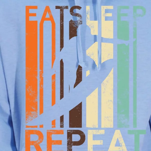 Eat Sleep Surf Repeat Unisex Surf Hoodie