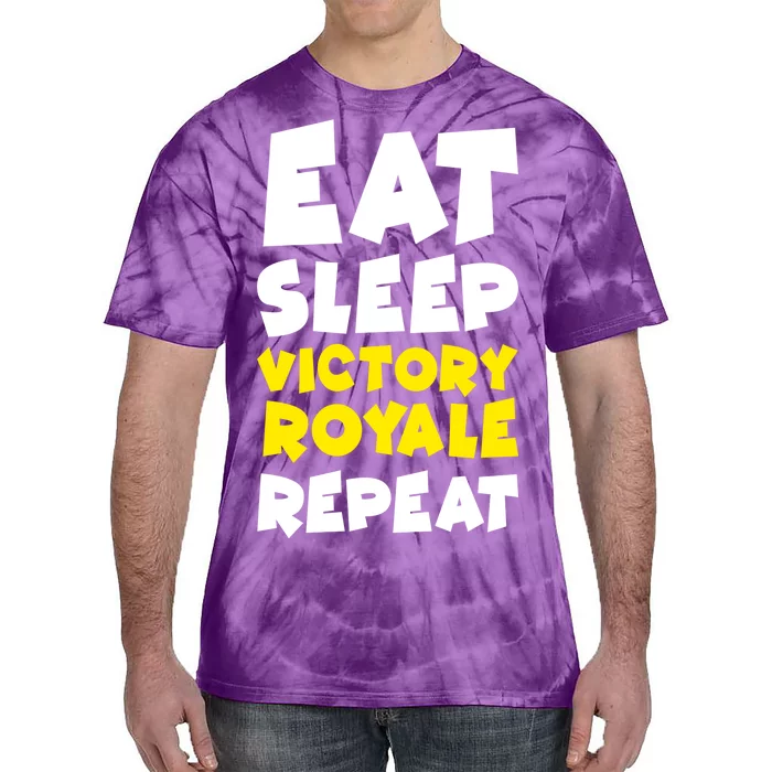 Eat Sleep Victory Royale Repeat Tie-Dye T-Shirt