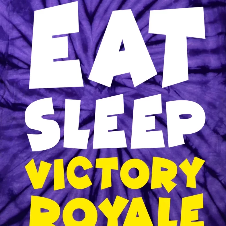 Eat Sleep Victory Royale Repeat Tie-Dye T-Shirt