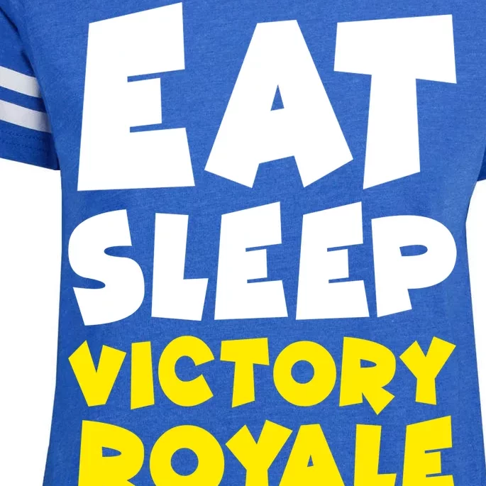 Eat Sleep Victory Royale Repeat Enza Ladies Jersey Football T-Shirt