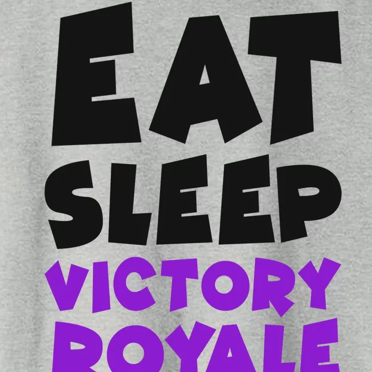 Eat Sleep Victory Royale Repeat Women's Crop Top Tee