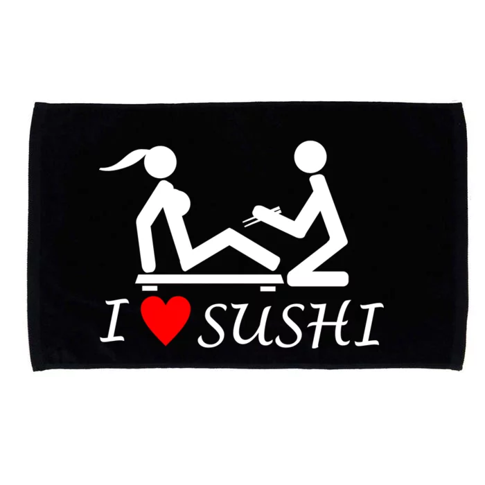 Eat Sushi Microfiber Hand Towel