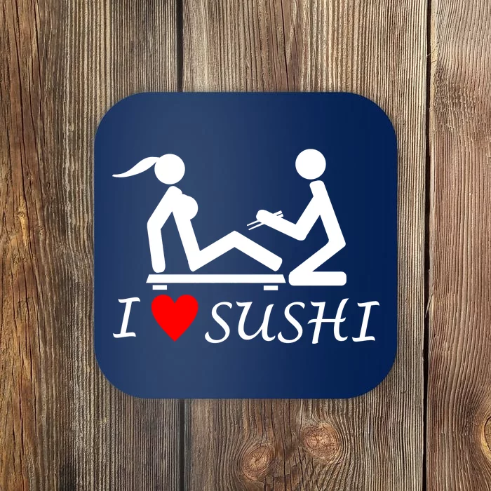 Eat Sushi Coaster