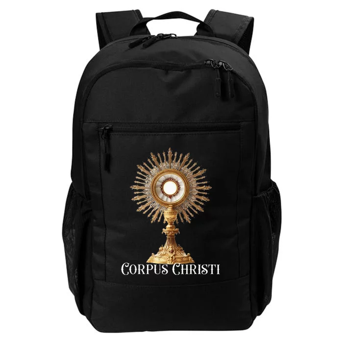 Eucharistic Adoration Traditional Latin Mass Catholic Daily Commute Backpack