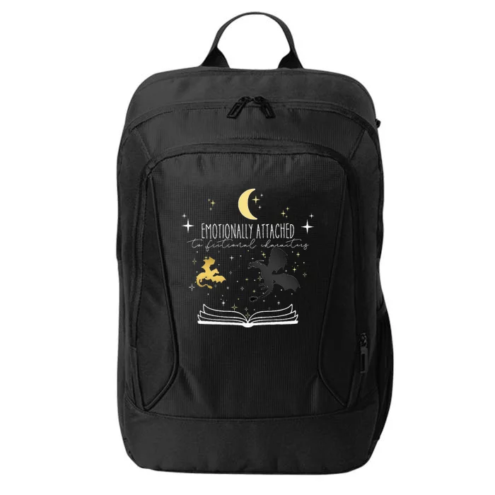 Emotionally Attached To Fictional Characters City Backpack