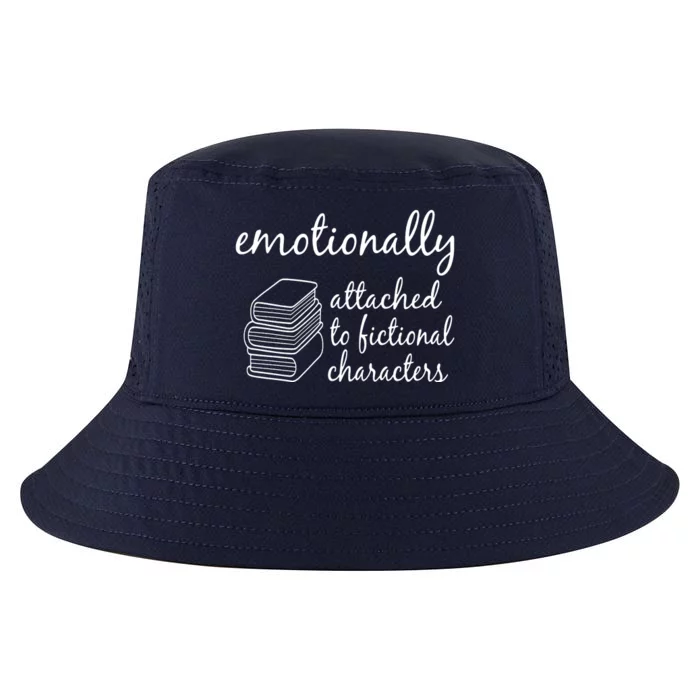 Emotionally Attached To Fictional Character Books Cool Comfort Performance Bucket Hat