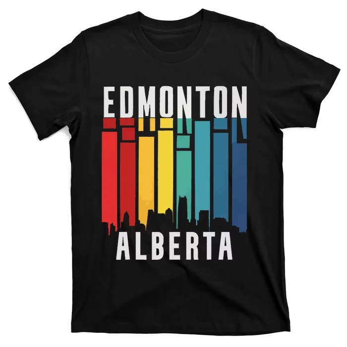 Edmonton Alberta Travel Vacation I Love Canada T-Shirt