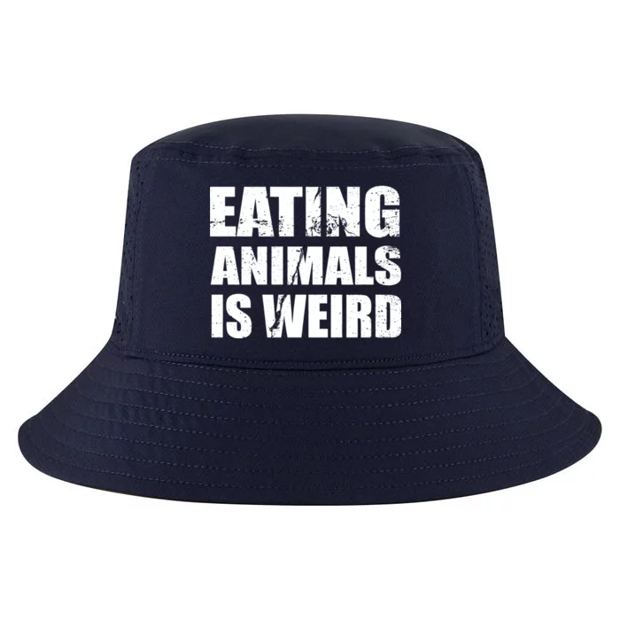 Eating Animals Is Weird Cool Comfort Performance Bucket Hat