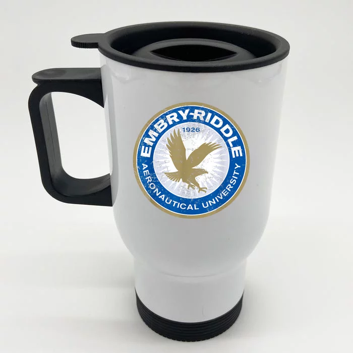 #EmbryRiddle Aeronautical University Front & Back Stainless Steel Travel Mug