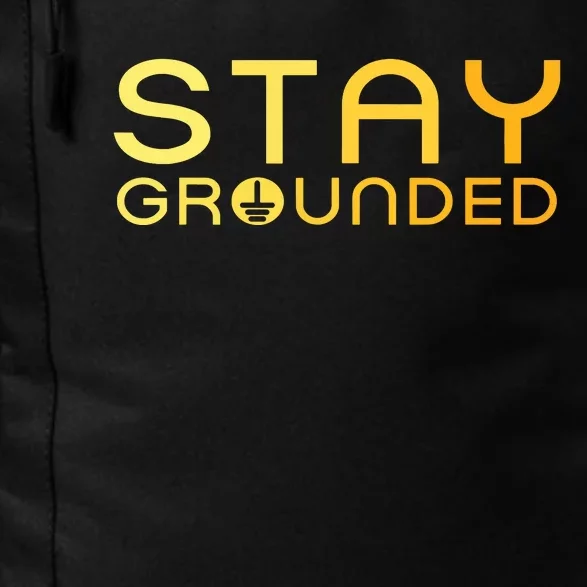 Electrician Art Women Electrical Engineer Stay Grounded Daily Commute Backpack