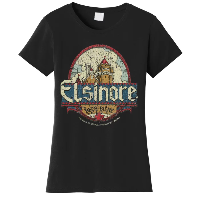 Elsinore Beer 1983 drinking vintage style Women's T-Shirt