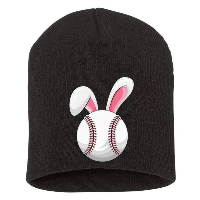 Easter Baseball Ball Easter Day Spring Easter Short Acrylic Beanie