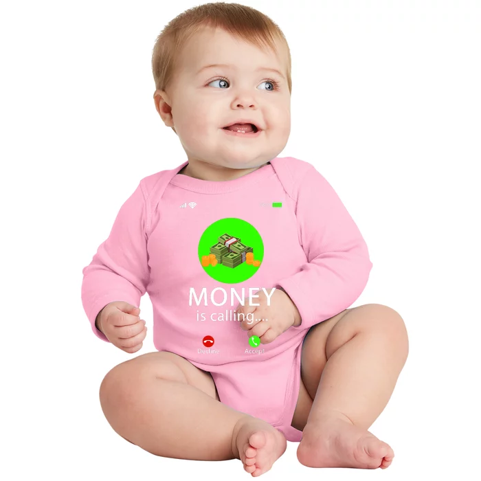 Entrepreneur Businessman Business Owner Baby Long Sleeve Bodysuit