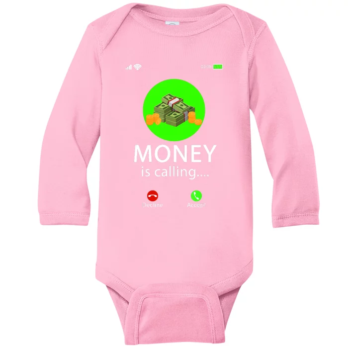 Entrepreneur Businessman Business Owner Baby Long Sleeve Bodysuit