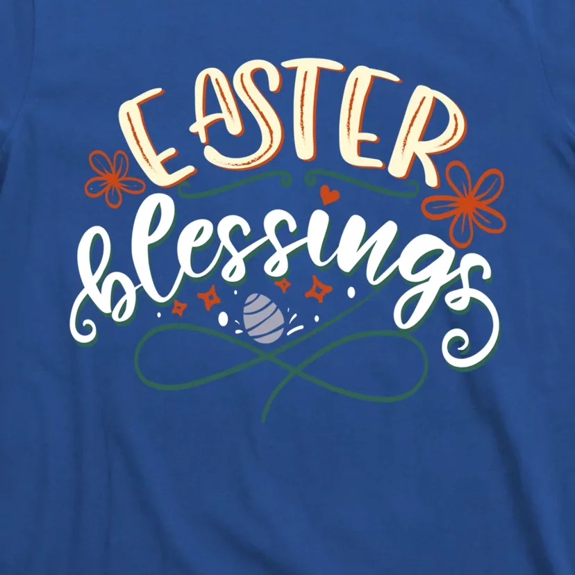 Easter Blessings Bunny Resurrection Day Sunday Egg Gift T-Shirt