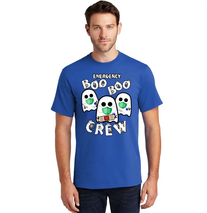 Emergency Boo Boo Crew Gift Funny Nurse Halloween Er Ed Ward Gift Tall T-Shirt