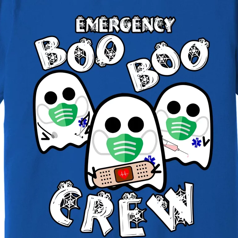 Emergency Boo Boo Crew Gift Funny Nurse Halloween Er Ed Ward Gift Premium T-Shirt