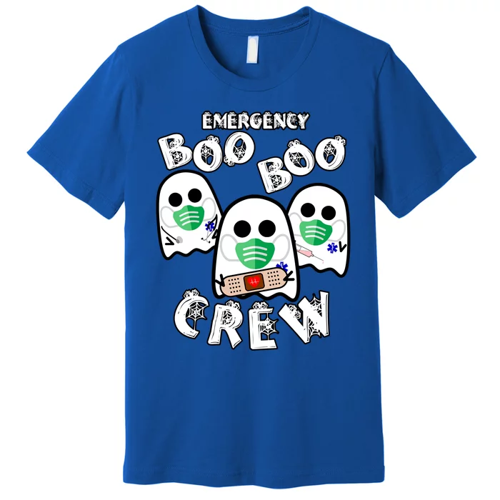 Emergency Boo Boo Crew Gift Funny Nurse Halloween Er Ed Ward Gift Premium T-Shirt