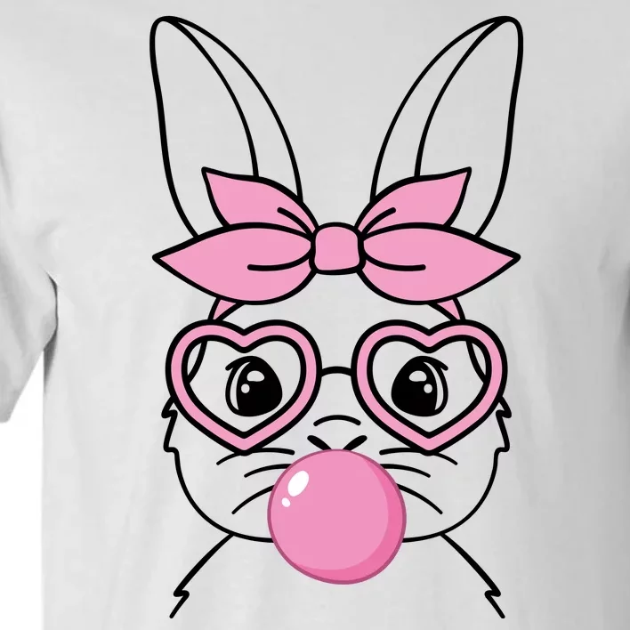 Easter Bunny Bubble Gum Cute Tall T-Shirt