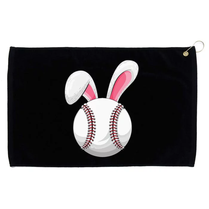 Easter Baseball Ball Easter Day Funny Spring Easter Bunny Grommeted Golf Towel