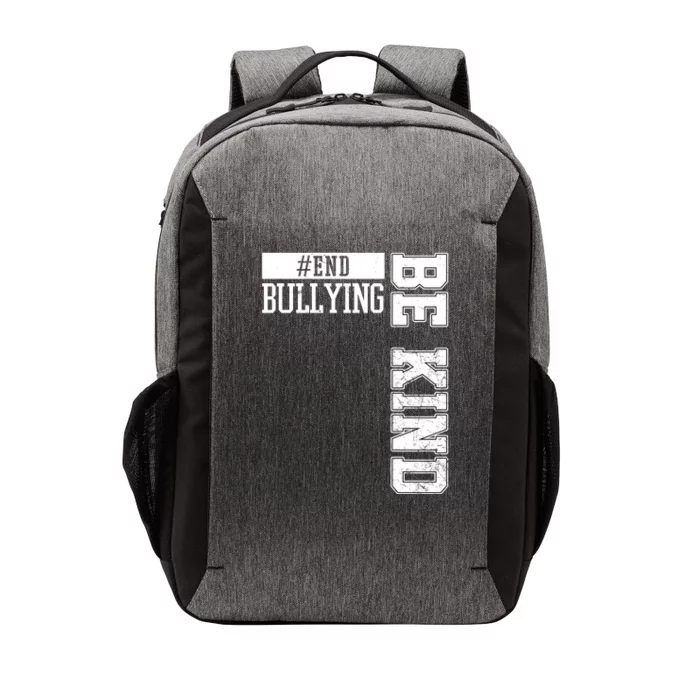 End Bullying Be Kind Awareness Vector Backpack