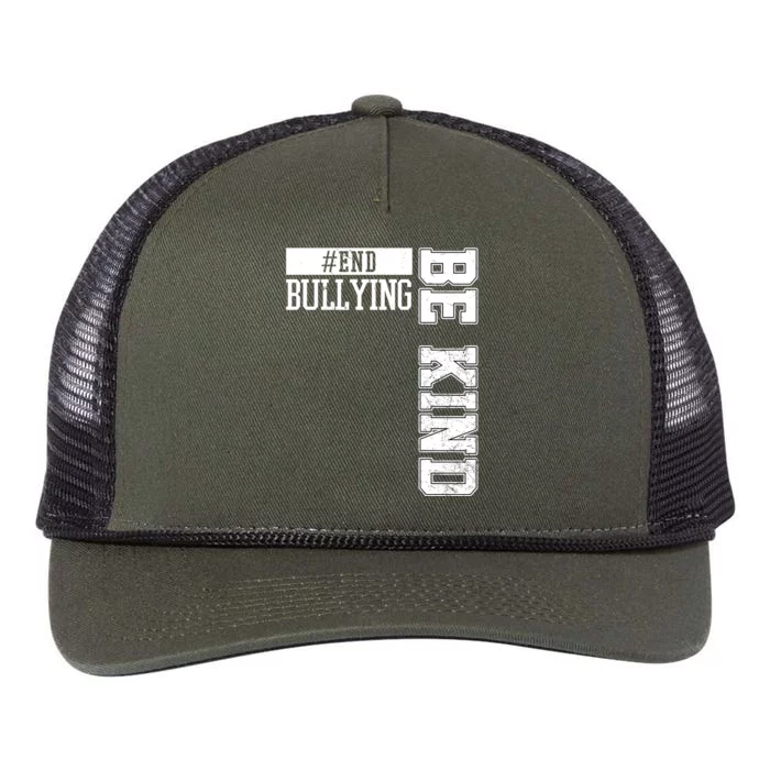 End Bullying Be Kind Awareness Retro Rope Trucker Hat Cap