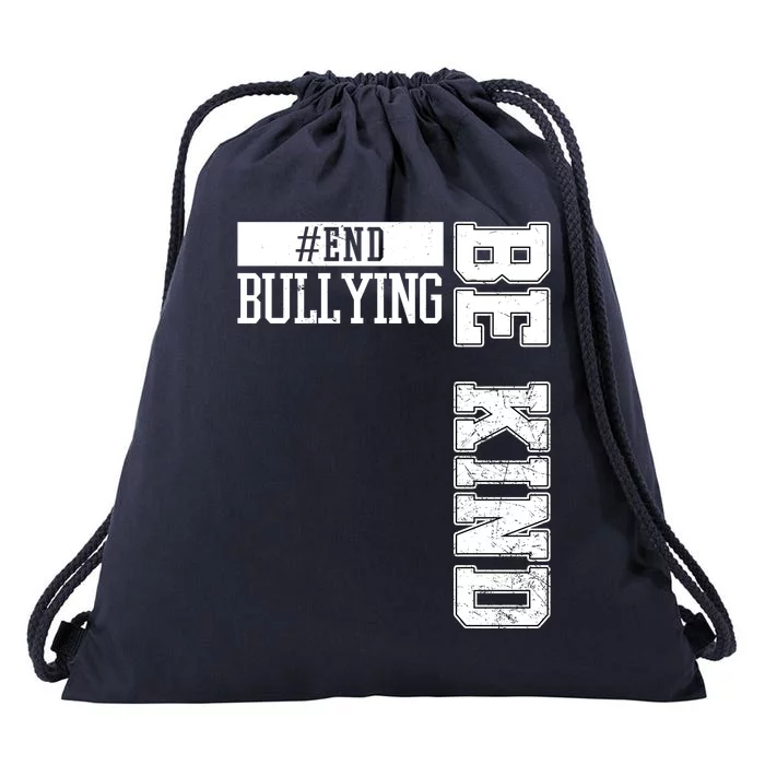 End Bullying Be Kind Awareness Drawstring Bag