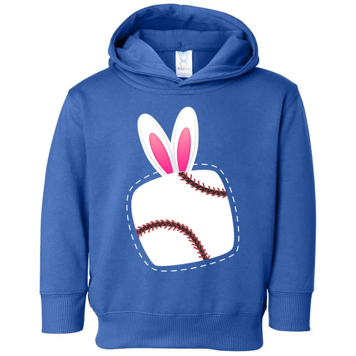 Easter Baseball Ball Easter Day Funny Easter Bunny Baseball Great Gift Toddler Hoodie