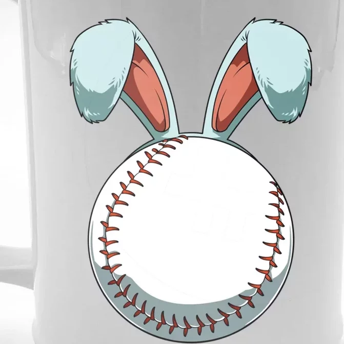 Easter Baseball Ball Easter Day Funny Easter Bunny Baseball Great Gift Front & Back Beer Stein