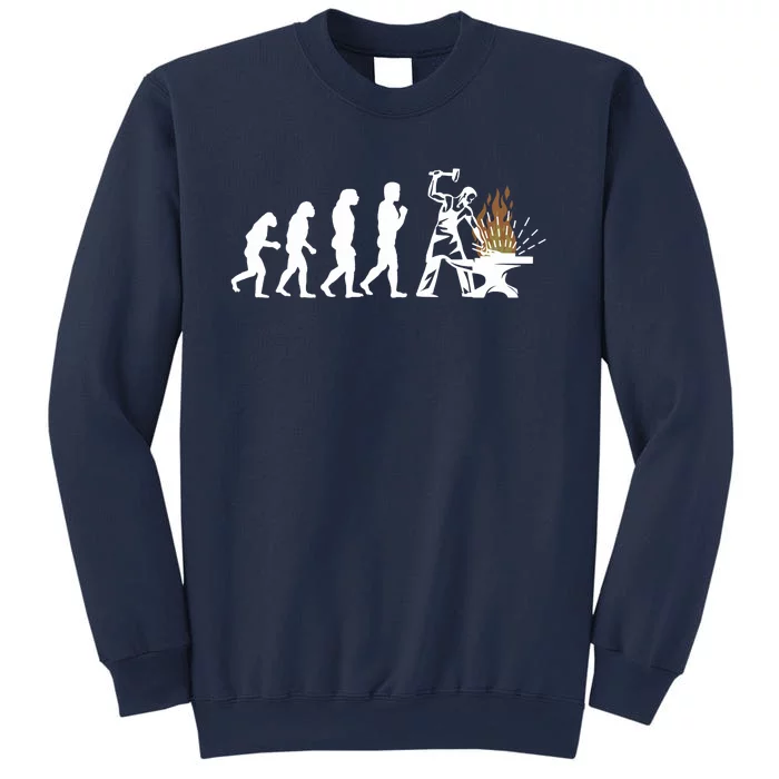 Evolution Blacksmith Blacksmithing Knifemaker Gift Tee Sweatshirt